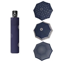 Doppler Magic Fiber TIMELESS BLUE - dámský plně-automatický deštník