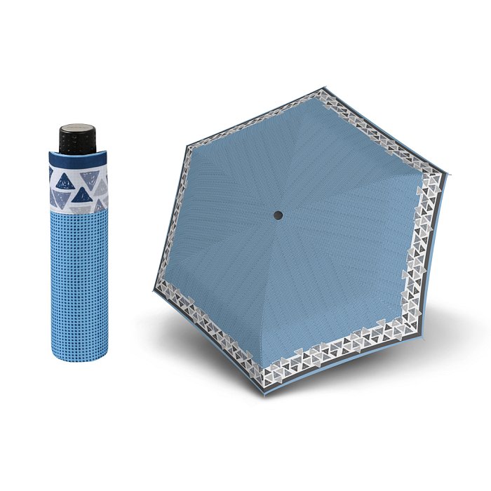 Doppler Havanna Fiber SIERRA - dámský ultralehký mini deštník modrá