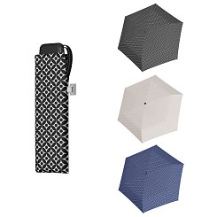 Doppler Mini Slim Carbonsteel MINIMALS - dámský plochý skládací deštník